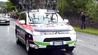 preview picture of video '#Giro Stage 2 at #Dunadry today Sat 10 May 2014'