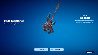 How To Get Hex Phase Guitar NOW FREE In Fortnite (Unlocked Hex Phase Guitar)