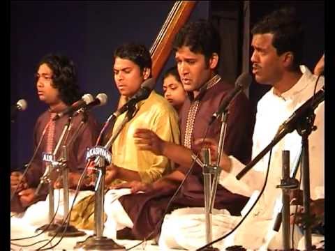 Dhrupad Dhamar in Yaman - Dhrupad Kendra Bhopal First Year Students - Tansen Festival Gwalior 2012