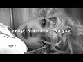 Rosé Stay A Little Longer Slowed Reverb