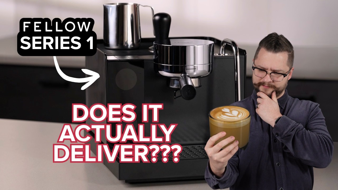 NEW FROM FELLOW: The Series 1 Espresso Machine (Our Honest Review!)