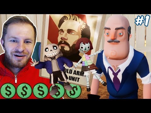 Hello Neighbor mod EscapeTheRanch | Привет Сосед мод про Пьюдипая