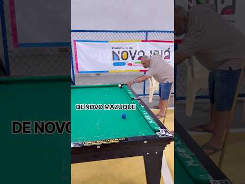 Marcos de crisopolis está fritando o MAZUQUE meu Deus #sinuca #bilhar #viral
