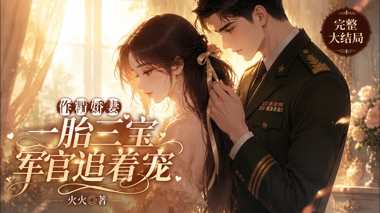 【完结】💕《作精娇妻一胎三宝，军官追着宠》穿成瘫痪军官的炮灰妻，阮紫依撕了离婚协议，宣布怀了?