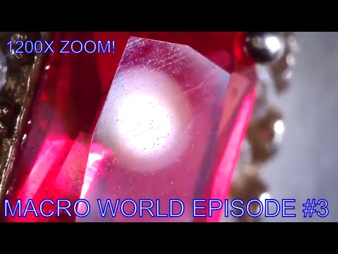 Synthetic Ruby Under a Microscope- Macro World Episode #3