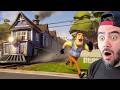 WILSONUN EVI TREN OLDU HAREKET EDIYOR - HELLO NEIGHBOR MODS