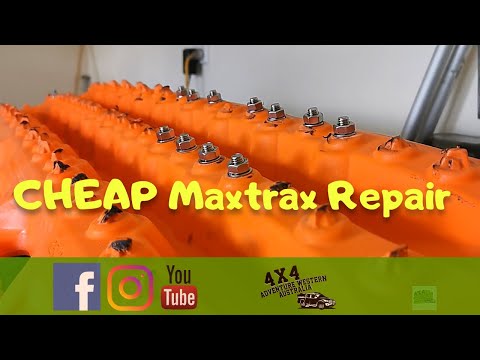 Maxtrax repair - CHEAP DIY repair with bolts