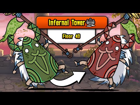 Defeating and Unlocking SPIRITUAL YULALA in Infernal Tower! (Battle Cats)