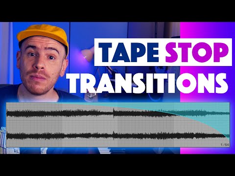 Ableton Live 11 - How To Make Tape Stop Effect