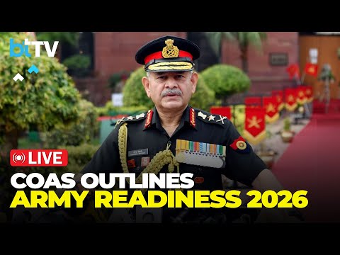 LIVE: Army Chief General Upendra Dwivedi Address The Media At The Annual Press Conference 2026