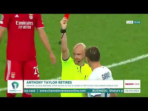 Anthony Taylor RETIRES After 16 Years as Premier League Referee