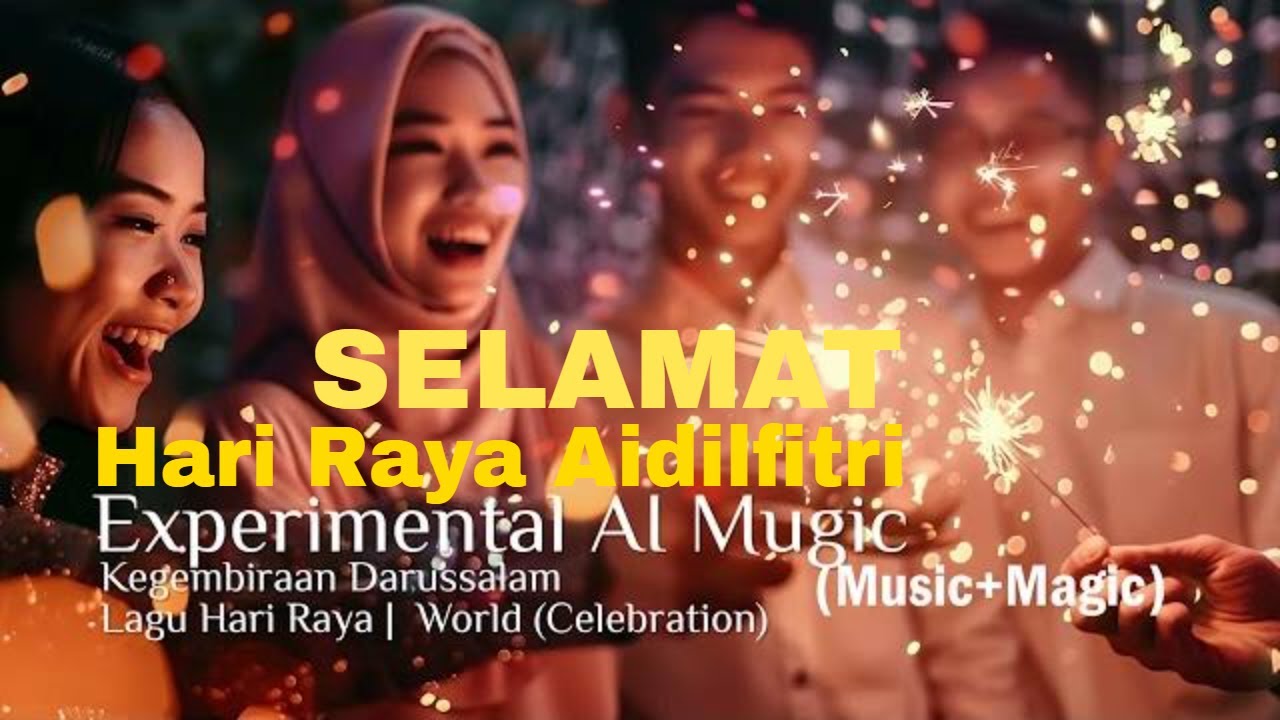 Selamat Hari Raya Aidilfitri! Maaf, Zahir & Batin | Kegembiraan Darussalam | Lagu Hari Raya