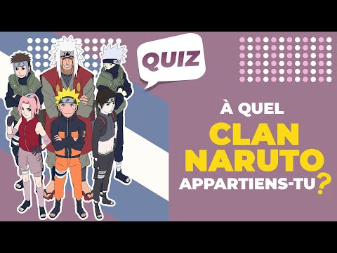 À QUEL CLAN DE NARUTO APPARTIENS-TU | QUIZ NARUTO