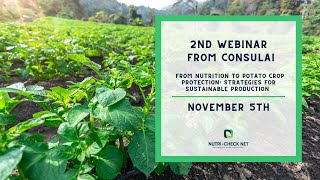 2nd Webinar from CONSULAI | Potato Crop | 5th November 2025