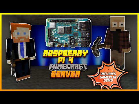 How to Setup Raspberry Pi 4 Minecraft Server That Works WITH GAMEPLAY