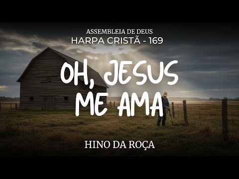 HINOS DA ROÇA – Harpa Cristã 169 “Oh, Jesus Me Ama"