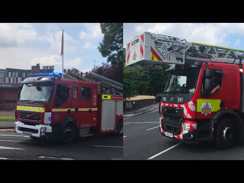 *NEW TL/RESERVE* Bolton Central First Pump Turnout - Greater Manchester Fire & Rescue Service