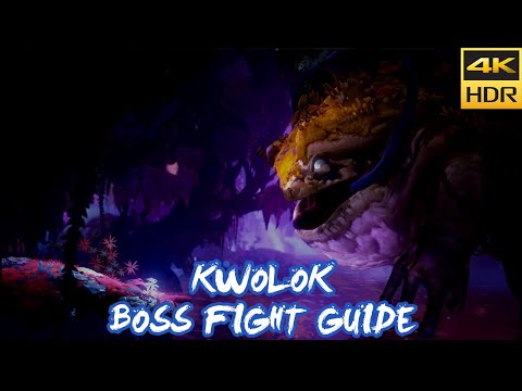 Kwolok Boss Fight (Luma Pools) Guide - Ori and the Will of the Wisps [4k HDR]