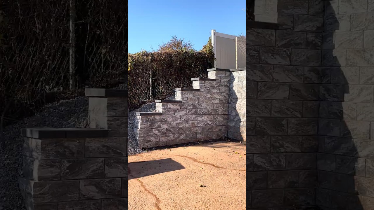 Large Engineered Retaining Wall Installation in Hackensack, NJ
