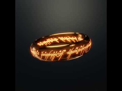 The One Ring of Power | 3D Animation