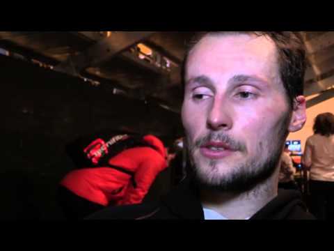Squash: Gregory Gaultier Post Game Interview TOC 2014 SF