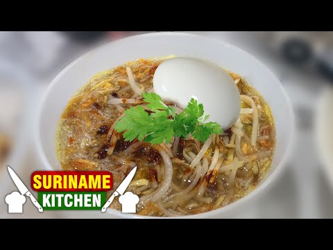 De Geheimen van Perfecte Saoto Soep Traditioneel Surinaams Gerecht