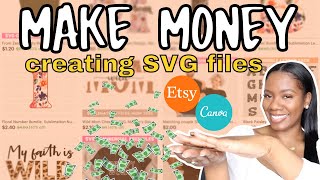 How To Make SVG Files to Sell On Etsy for FREE in 2022 | No Cricut or Silhouette Cameo REQUIRED | 🙌🏾