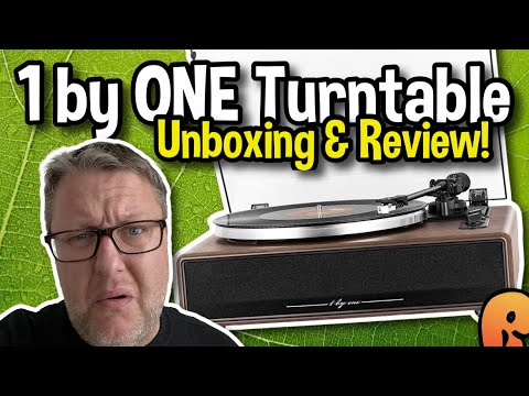 1 by One Turntable - Unboxing & Review! (‎1-AD07US02) #vinyl #turntable #fyp