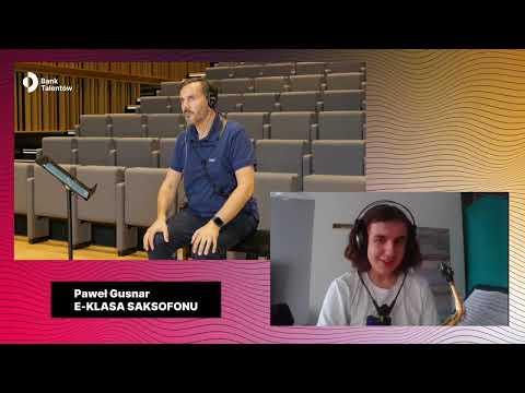 e-Bank Talentów - prof. Paweł Gusnar  - saksofon - Tomasz Orłowski