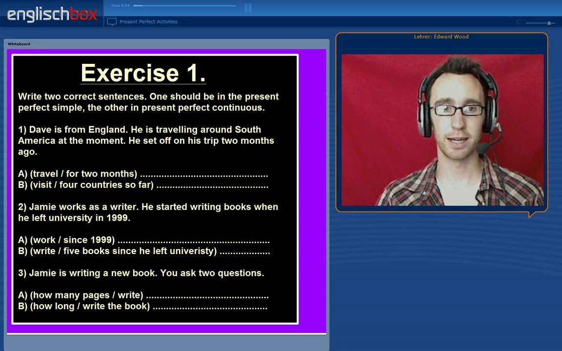 English Grammar Exercises | Present Perfect