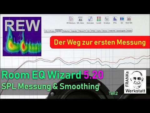 #REW #TUTORIAL Part 2 #DIY | REW (Room EQ Wizard) explained from the beginning - SPL measurement ...