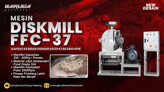FFC37 Diskmill Machine with Panel
