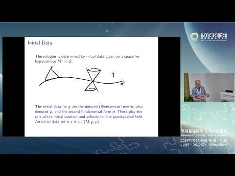 Richard Schoen: Localizing solutions of the Einstein equations #ICBS2024