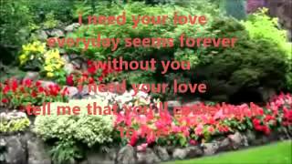 i need your love -gloria estefan