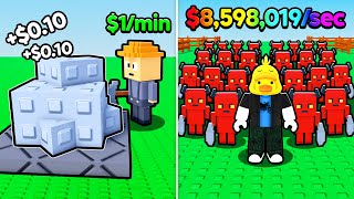 I Built BIGGEST Minion Army to Make BILLIONS in Roblox!