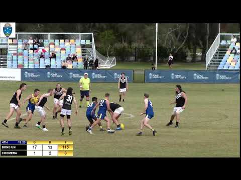 QFA Div 2 South  Round 11 - Reserves -  Bond uni v Coomera