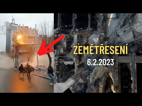 Zemětřesení Turecko & Sýrie 6.2.2023