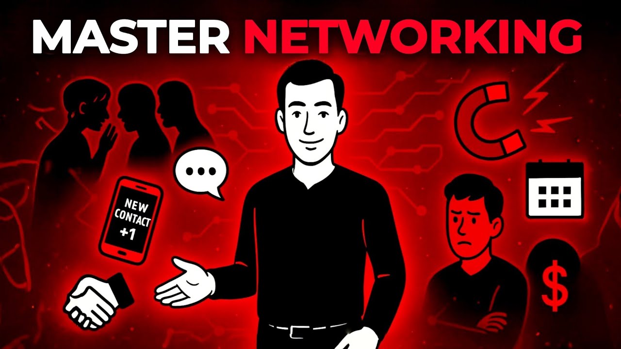 Master Networking – How to Create Connections With Powerful People  (Dark Psychology of Success)