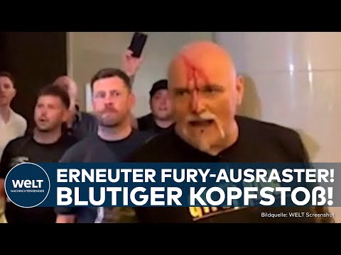 Video Thumbnail: SAUDI-ARABIEN: Tyson Fury's Vater rastet wieder aus! Blutiger Zusammenstoß bei Pressetermin