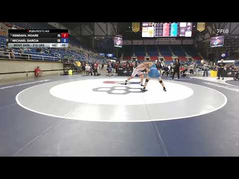 USMC Junior & 16U Nationals | 215 lbs 16U Boys Freestyle | 7th | Kendahl Hoare vs Michael Garcia