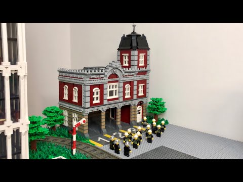 Bau einer Lego Stadt Teil 125. - Feuerwehr [4]