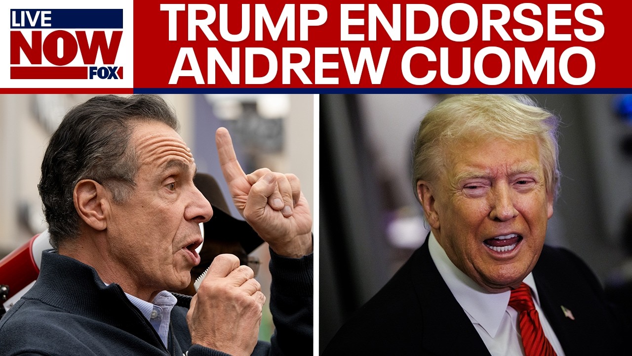 Trump endorses Cuomo before NYC election, warns of 'Communist' Mamdani