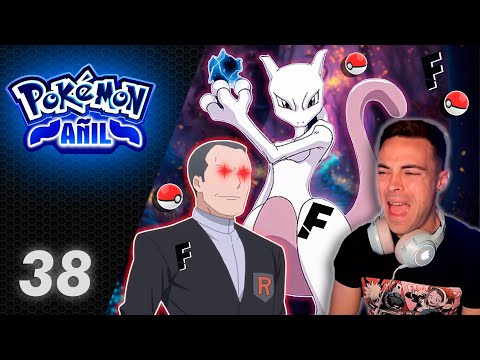 Pokémon Añil Nuzlocke Ep. 38 - ¡VS GIOVANNI & MEWTWO! ¡CUEVA CELESTE PARTE FINAL!