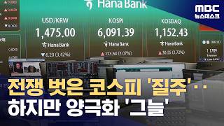 코로나 때만큼 힘든 것 같아요‥수출 최고치인데 중소기업은 '암울' (2026.04.15/뉴스데스크/MBC)