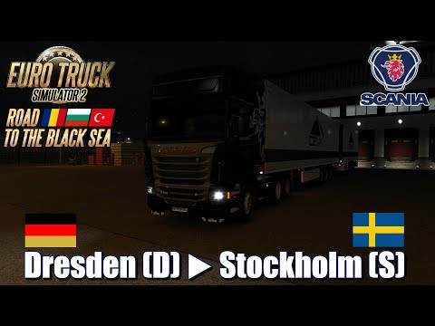 Euro Truck Simulator 2 : Dresden (D) ▶ Stockholm (S)
