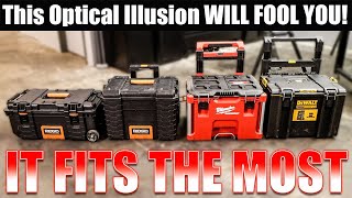 This MODULAR ROLLING BOX has STORAGE for MORE TOOLS!