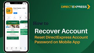 How to Recover Direct Express Account | Reset Direct Express Password
