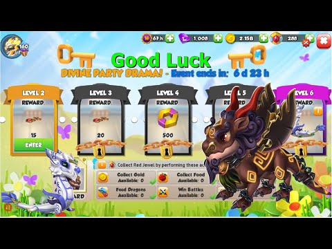 Divine Party Drama Castle Event-Dragon Mania legends | Got Chameleon Dragon | DML