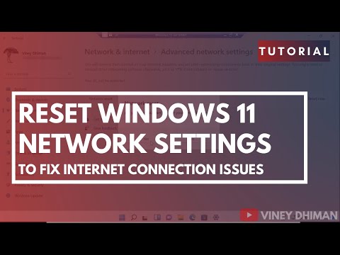 How to Reset Network Settings in Windows 11 to Default Settings