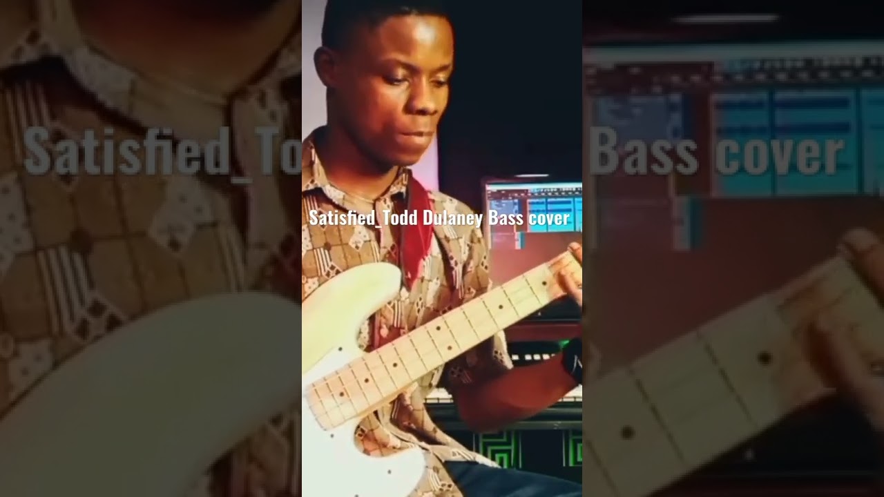 Satisfied by Todd Dulaney Bass cover #shorts #emediongsunday #subscribe